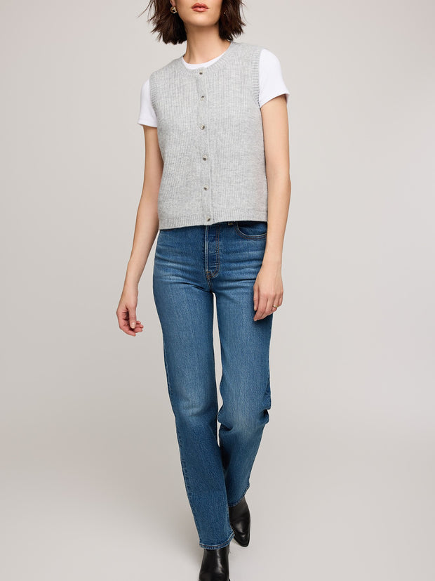 GENTLE FAWN Winnie Button Front Knit Vest