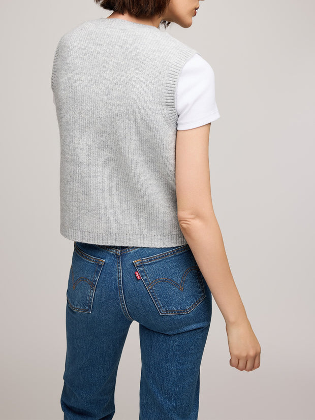 GENTLE FAWN Winnie Button Front Knit Vest