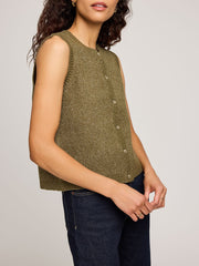 GENTLE FAWN Winnie Button Front Knit Vest