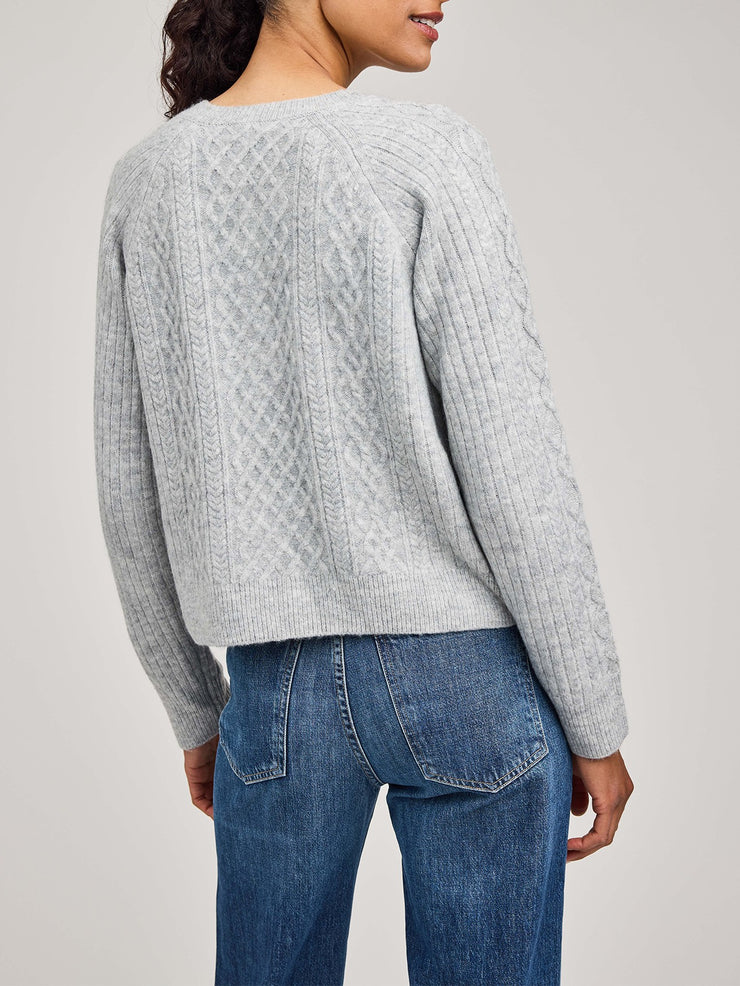 GENTLE FAWN Aspen Cable Knit Button Front Sweater