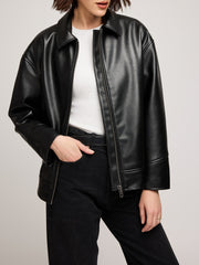 GENTLE FAWN Audrey Faux Leather Jacket