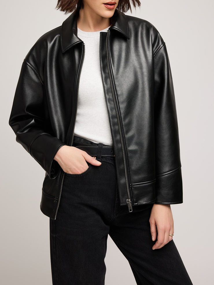 GENTLE FAWN Audrey Faux Leather Jacket