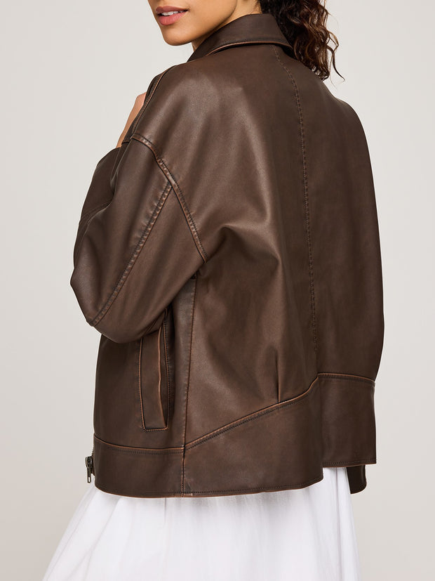 GENTLE FAWN Audrey Faux Leather Jacket
