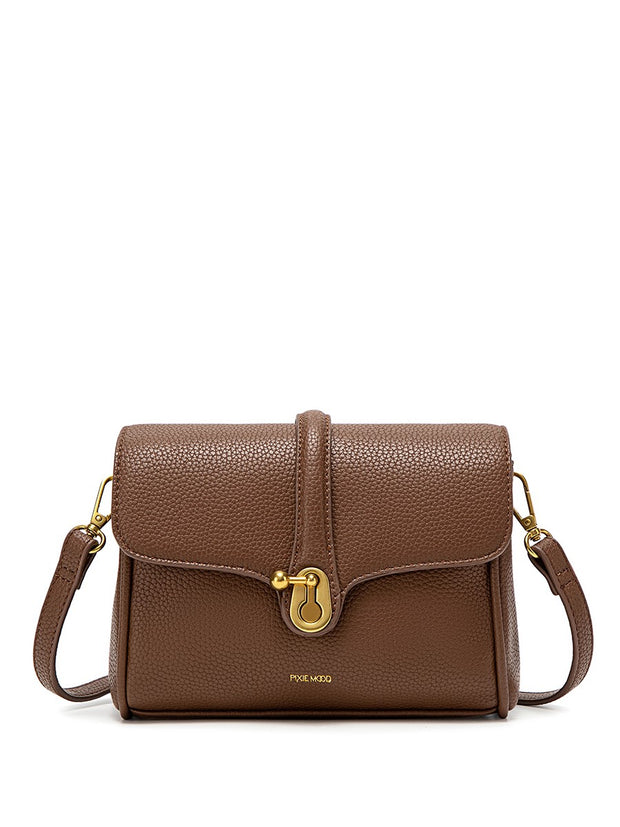 PIXIE MOOD Lock Crossbody Bag