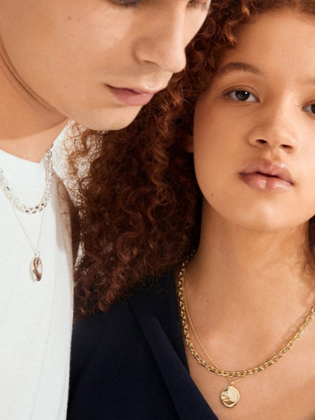 PILGRIM Sparkle 2-in-1 Necklace