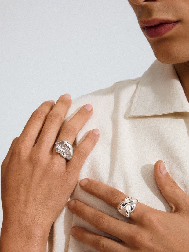 PILGRIM Unfold Twisted Ring