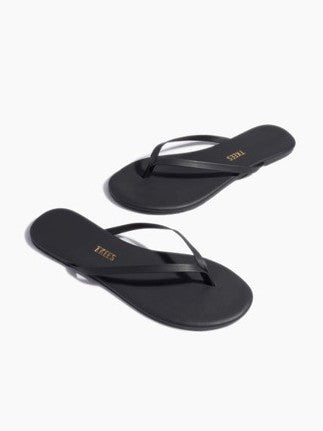 TKEES Lily Leather Flip Flop Sandal
