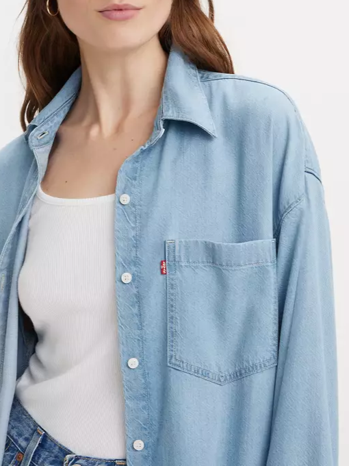 LEVI'S Lola Denim Button Up Shirt