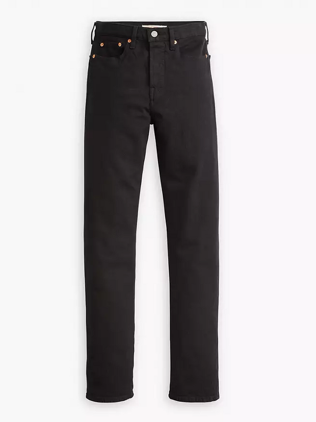 LEVI'S Wedgie Straight Leg Jean - Black Sprout