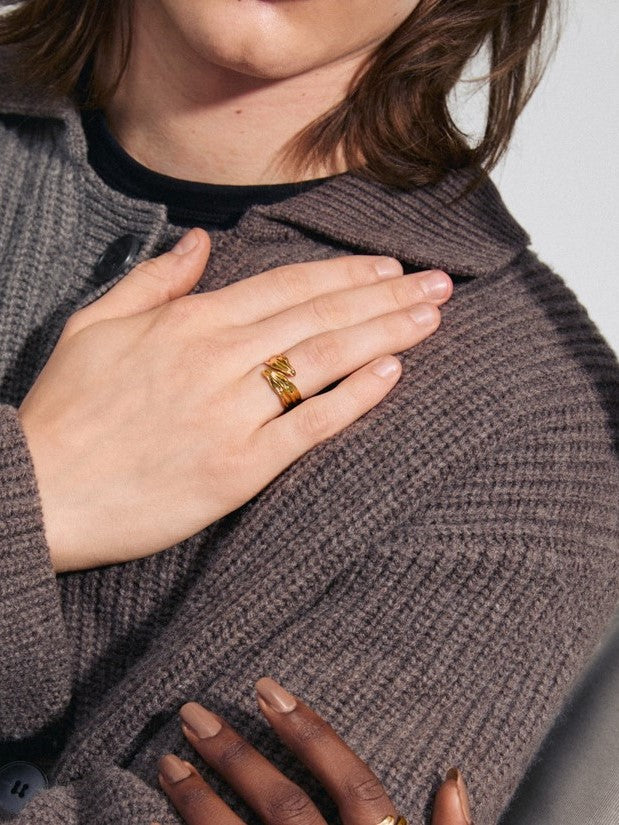 PILGRIM Elissa Wrap Around Ring