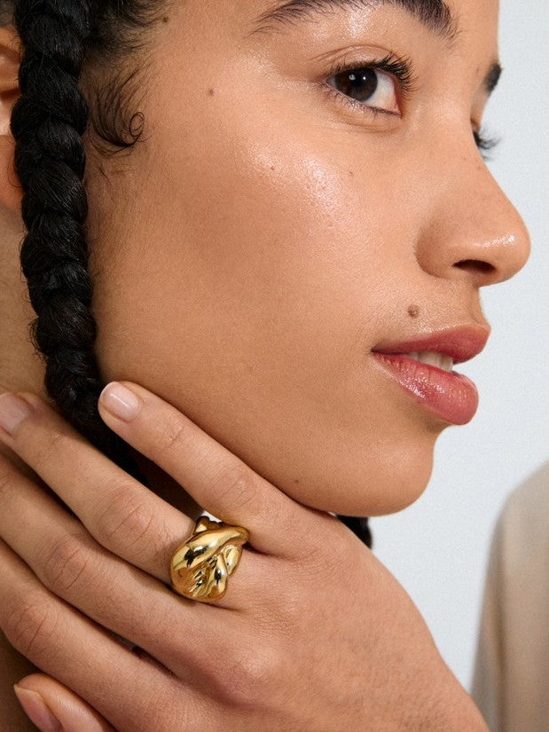 PILGRIM Unfold Twisted Ring