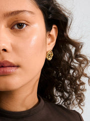 PILGRIM Unfold Spiral Earrings