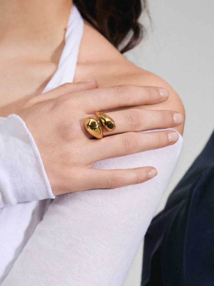 PILGRIM Believe Chunky Wrap Around Ring