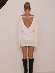 RUNAWAY THE LABEL Mikayla Long Sleeve Knit Sweater