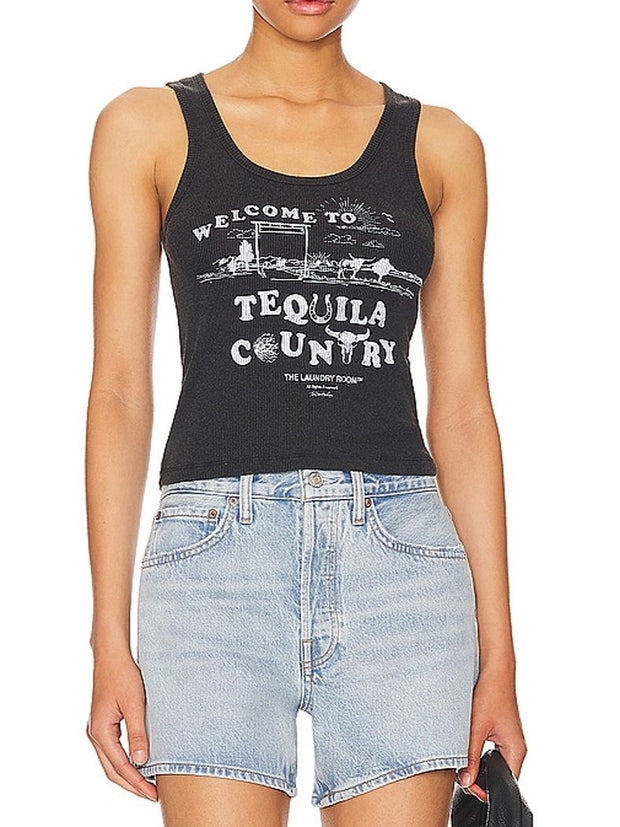 THE LAUNDRY ROOM Tequila Country Rib Tank Top