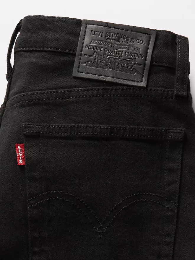 Levi's wedgie skinny black online