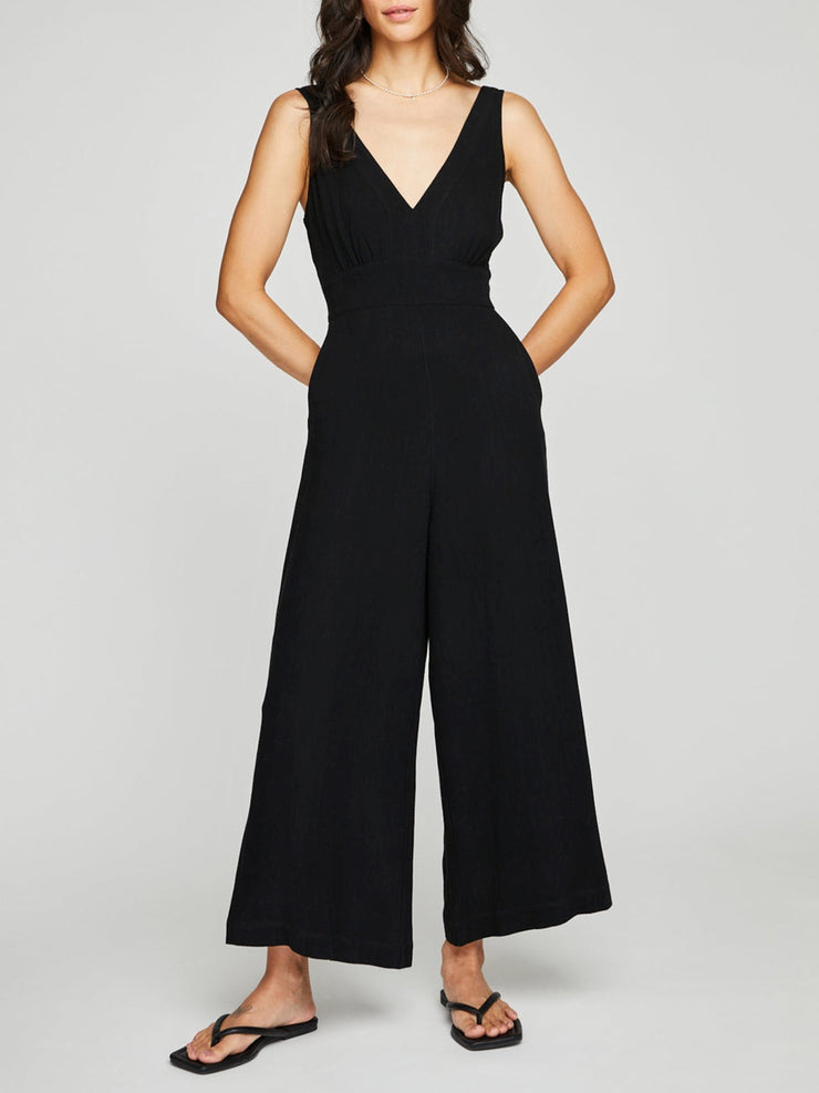 GENTLE FAWN Gianna V-Neck Jumpsuit