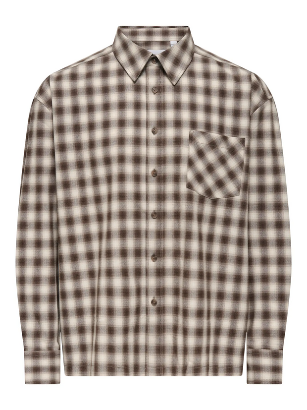 ONLY + SONS Elliot Button Up Long Sleeve