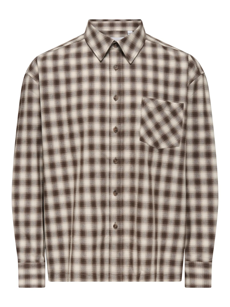 ONLY + SONS Elliot Button Up Long Sleeve