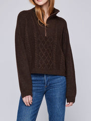 GENTLE FAWN Georgie Half-Zip Pullover Sweater