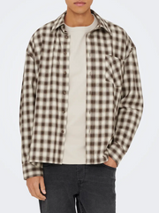 ONLY + SONS Elliot Button Up Long Sleeve