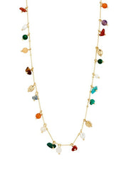 PILGRIM Between Stone Charm Necklace