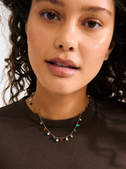 PILGRIM Between Stone Charm Necklace