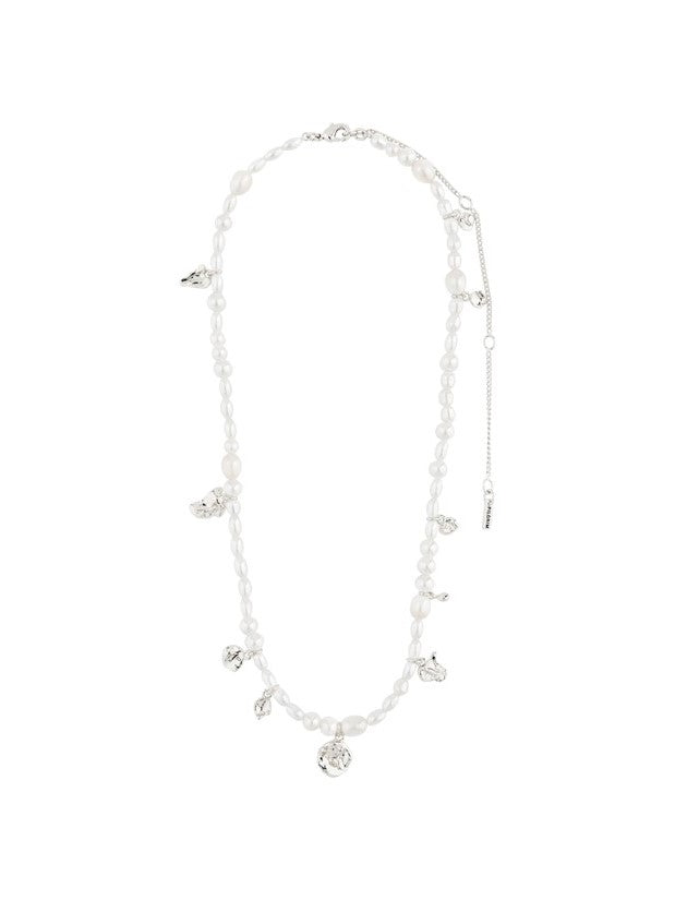 PILGRIM Intent Pearl Charm Necklace