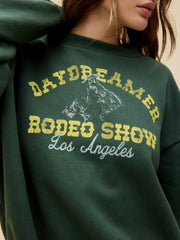 DAYDREAMER Rodeo Show Oversized Crewneck Sweatshirt