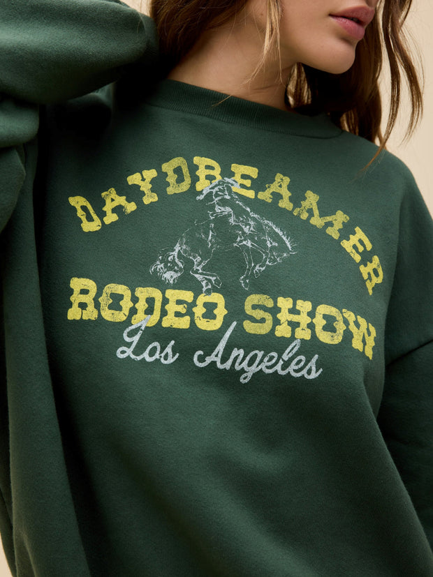DAYDREAMER Rodeo Show Oversized Crewneck Sweatshirt