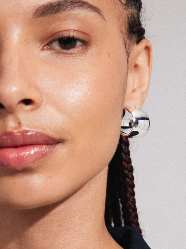 PILGRIM Talulla Ultra Wide Hoop Earrings