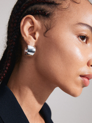 PILGRIM Talulla Ultra Wide Hoop Earrings