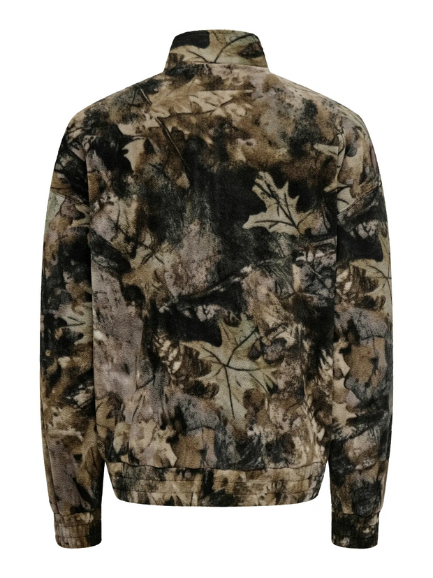 ONLY + SONS Billy Vintage Fleece Zip Up