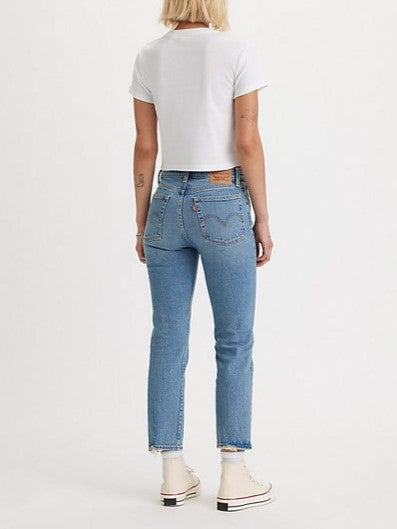 LEVI'S Wedgie Straight Leg Jean - Calling All Blues