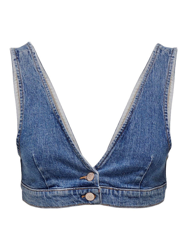 ONLY Reese Denim Bralette