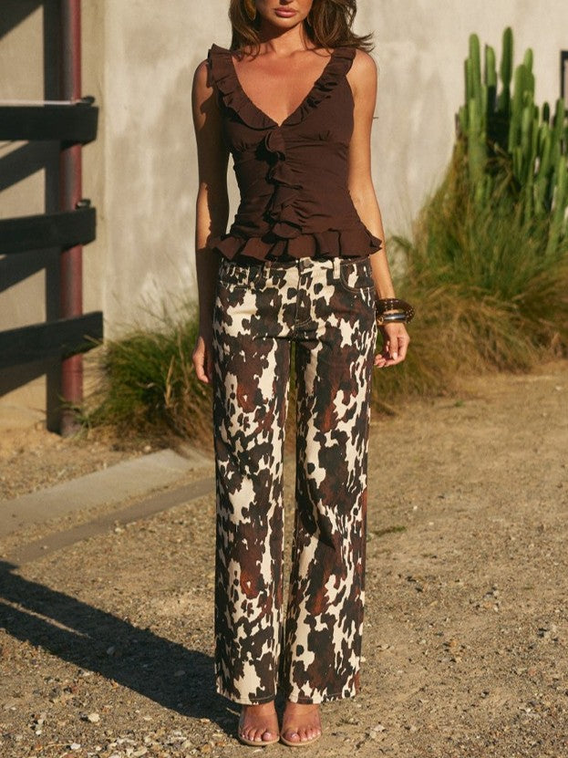 RUNAWAY THE LABEL Zavier Straight Leg Jeans