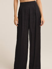 Z SUPPLY Lisse Wide Leg Satin Pant (top sold separately)