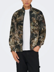 ONLY + SONS Billy Vintage Fleece Zip Up