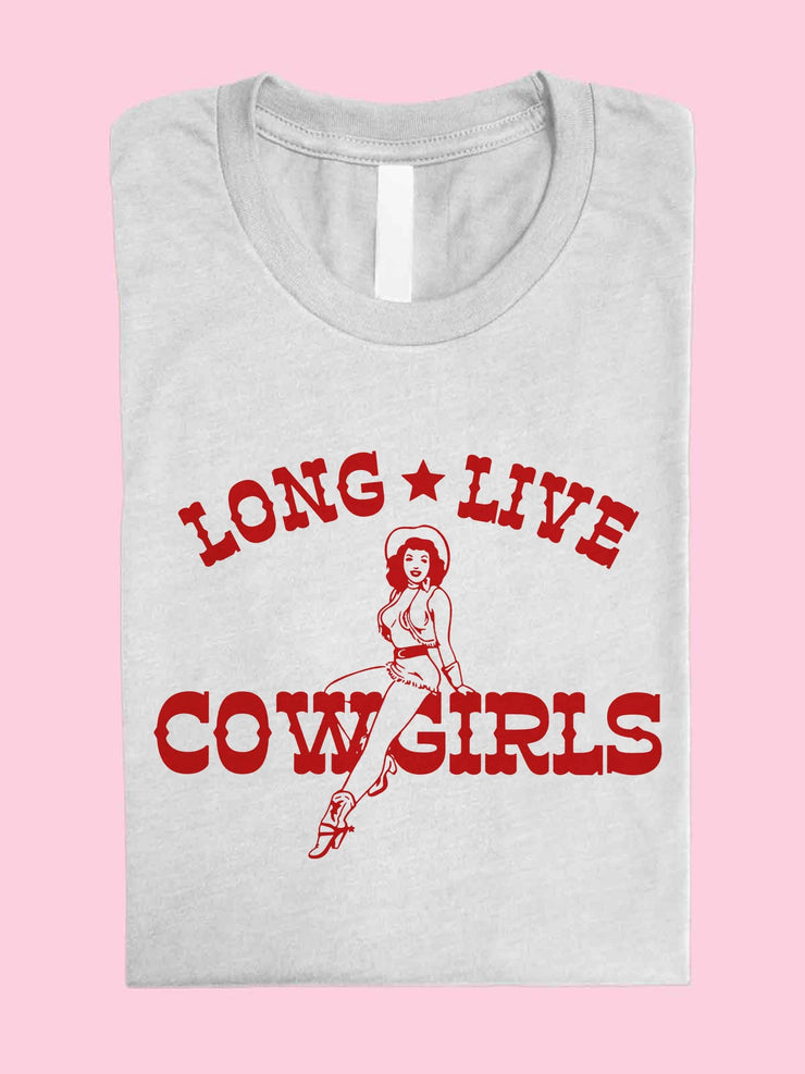 27 Long Live Cowgirls Graphic Tee