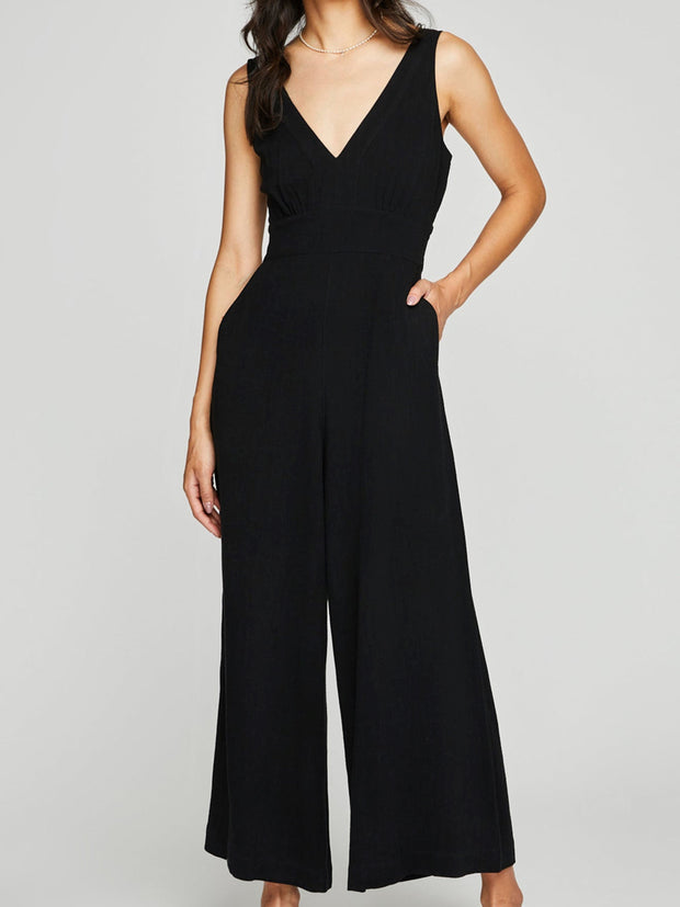 GENTLE FAWN Gianna V-Neck Jumpsuit