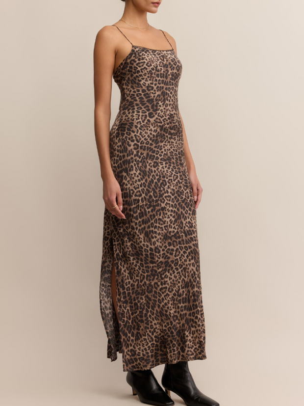Z SUPPLY Cielo Leopard Midi Dress