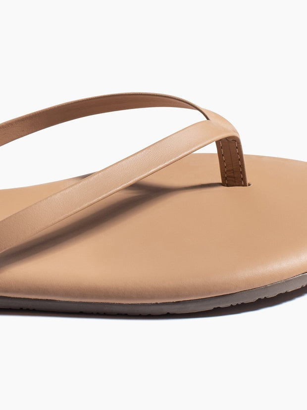 TKEES Lily Leather Flip Flop Sandal