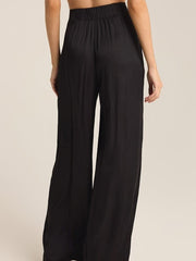 Z SUPPLY Lisse Wide Leg Satin Pant (top sold separately)