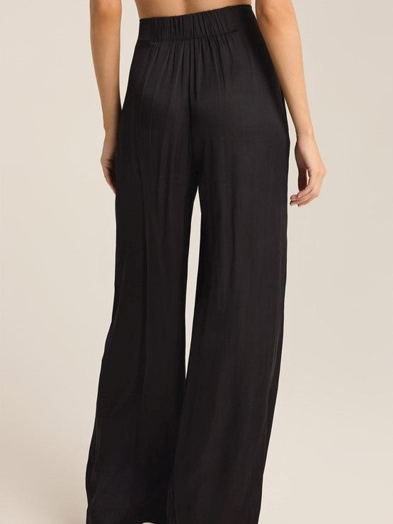 Z SUPPLY Lisse Wide Leg Satin Pant (top sold separately)