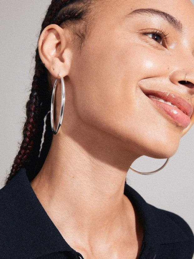 PILGRIM Priya Large Hoop Earrings