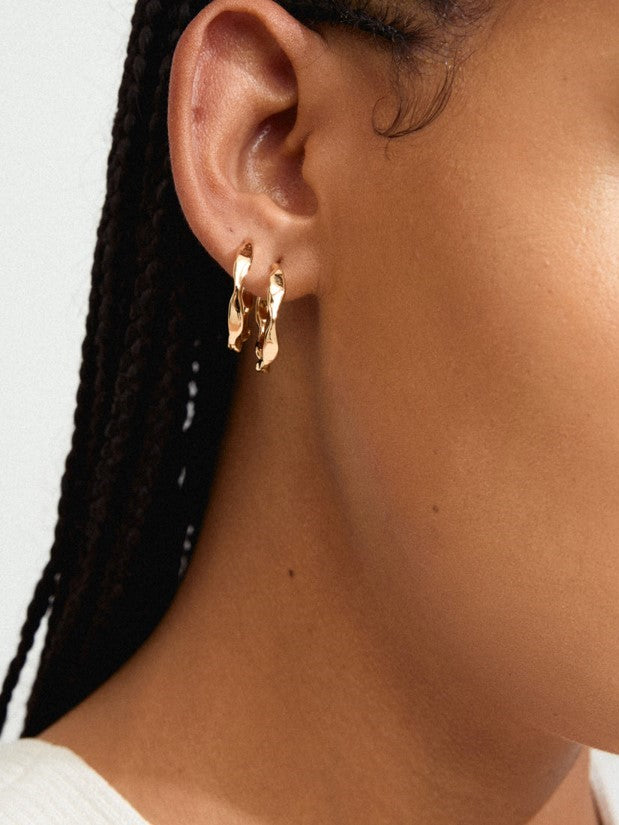 PILGRIM Dawn Hoop Earrings