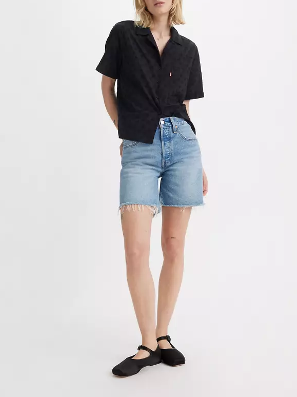 LEVI'S 501 Mid Thigh Short - Fun Flare
