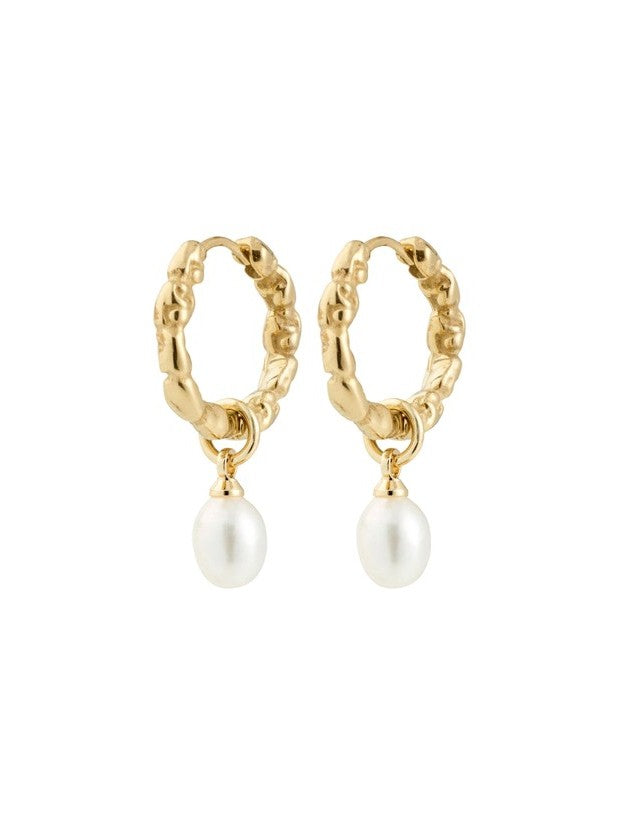 PILGRIM Shift Pearl Earrings