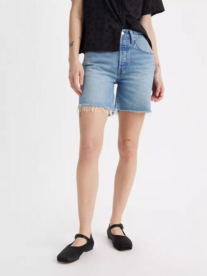 LEVI'S 501 Mid Thigh Short - Fun Flare
