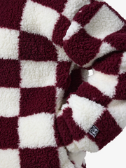 NOISY MAY Luca Checkered Fleece Jacket